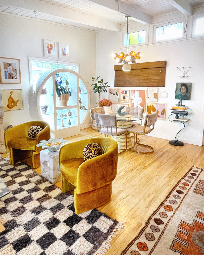 Home Tour: Candy Colored Home