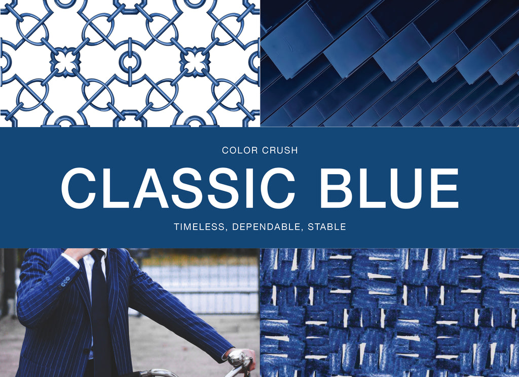 Color Crush: Classic Blue