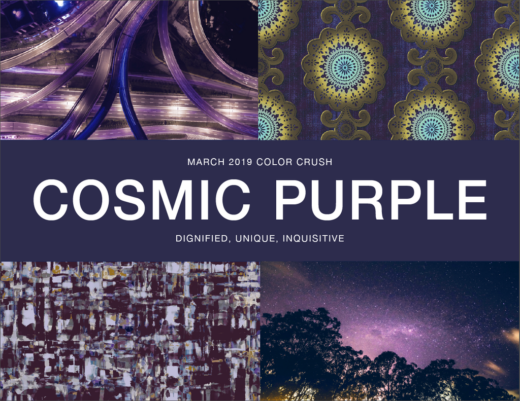 Color Crush: Cosmic Purple