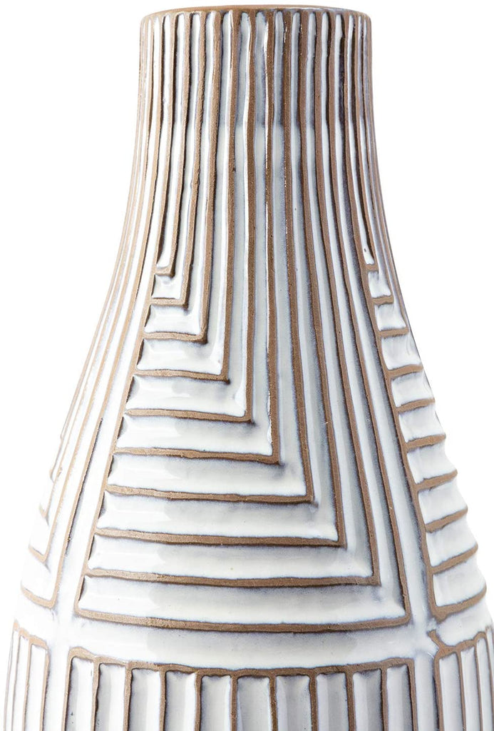Shop Stacy Garcia, White Illusion Terracotta Vase