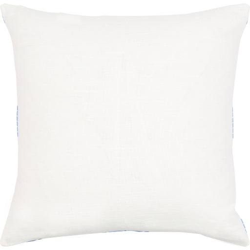 Shop Stacy Garcia Blue & White Embroidered Pillow1