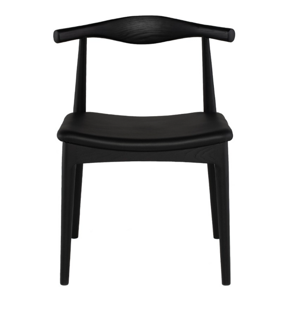 Shop Stacy Garcia, Black Wooden Mid-Century Dining Chair