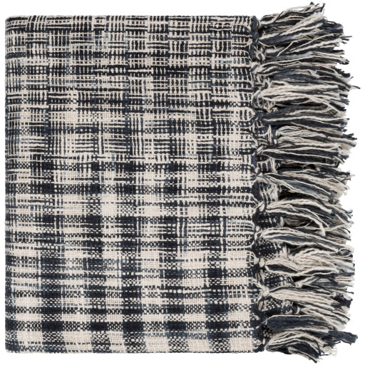 Shop Stacy Garcia, Neutral Woven Throw Blanket with Fringe