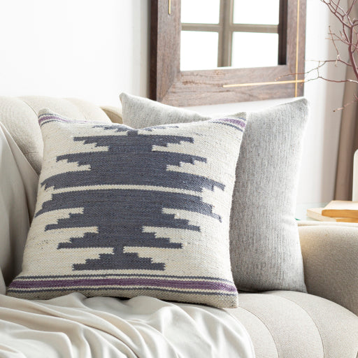 Shop Stacy Garcia, Grey Global Inspired Pattern Pillow