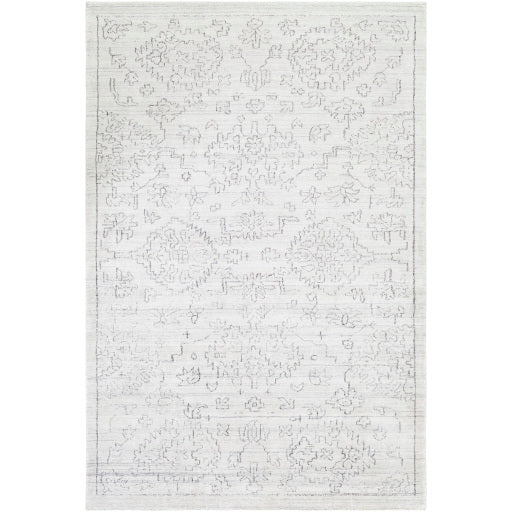 Shop Stacy Garcia, White and Black Intricate Patterned Area Rug