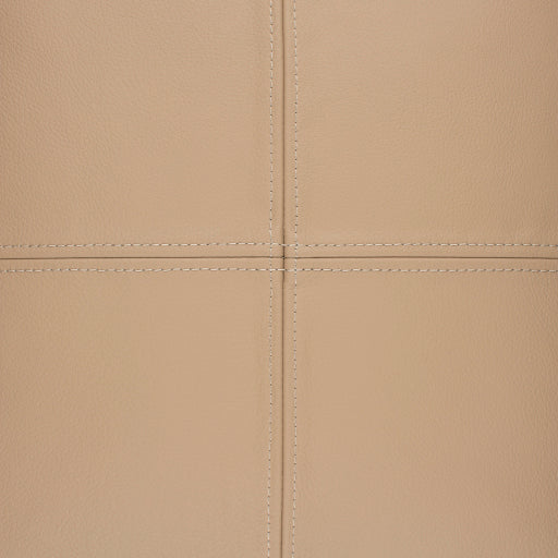 Shop Stacy Garcia Stitched Beige Leather Pillow Detail